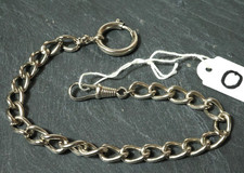 Alte silberne Taschenuhrkette