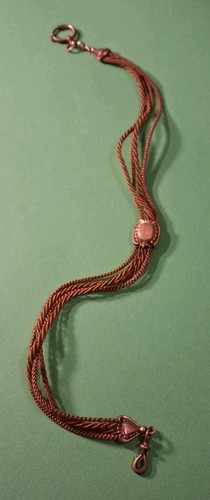 Viktorianische haar uhrenkette - viktorianische, haar-uhrenkette