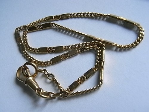 Antike taschenuhrkette gold - taschenuhrkette,