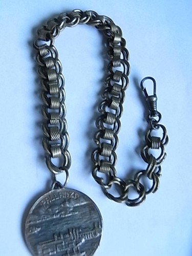 Alte taschenuhrkette mit - taschenuhrkette,