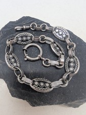 Antike Taschenuhrkette 800