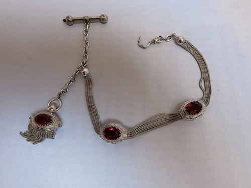 Silber taschenuhrkette - taschenuhrkette,