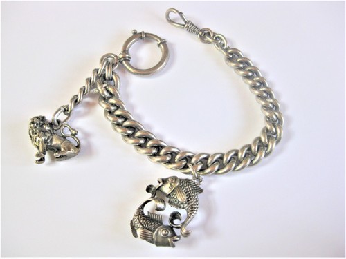 Antike uhrenkette silber 800 - uhrenkette,