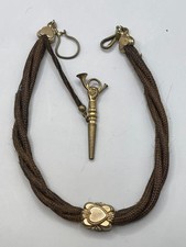 antike Uhrenkette Haar mit