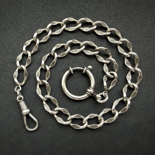 Taschenuhrkette silber - taschenuhrkette,