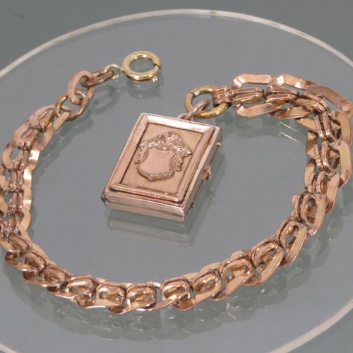 Uhrenkette mit medaillon gold - uhrenkette,