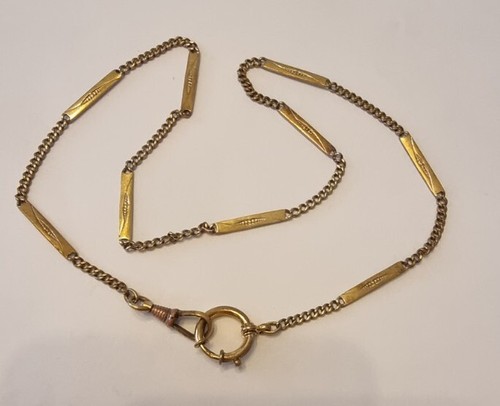 Jugendstil uhrkette double - ,