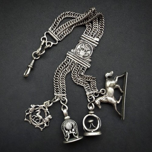 Antike taschenuhr kette - kette, zunft