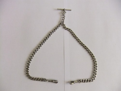 Taschenuhrkette silber - taschenuhrkette,