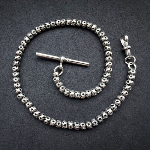 Taschenuhrkette silber - taschenuhrkette,