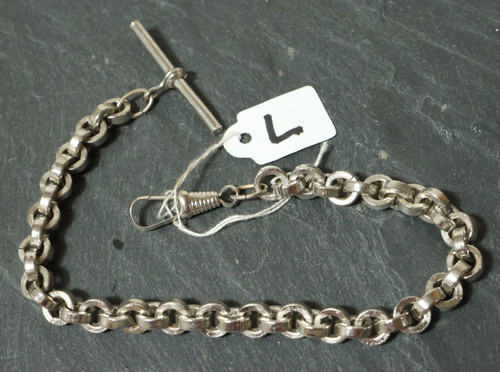 Alte silberne taschenuhrkette - alte,