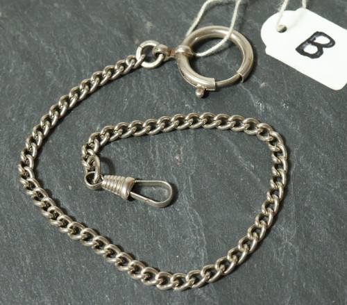 Alte silberne taschenuhrkette - alte,