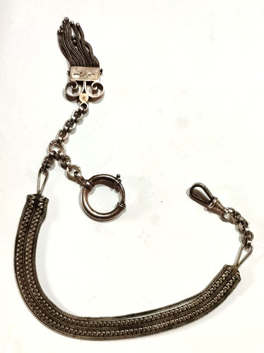 Antike herren taschenuhrkette - herren,