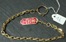 Alte goldene Taschenuhrkette